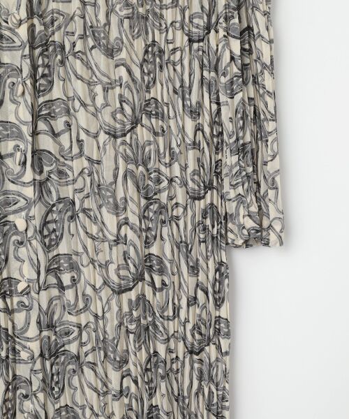 TABASA / タバサ ロング・マキシ丈ワンピース | レトロフラワー プリント ワンピース | 詳細4