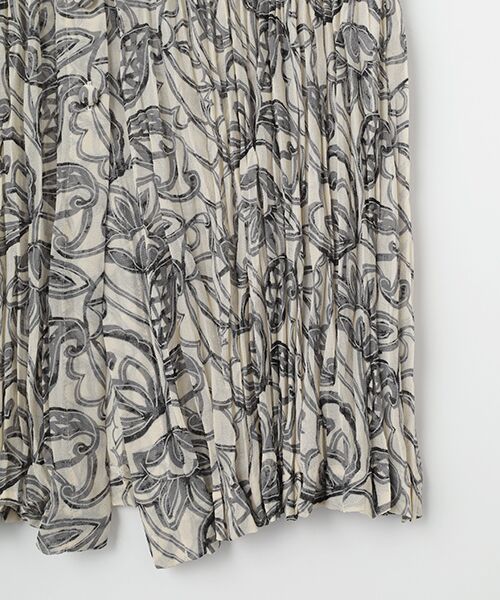 TABASA / タバサ ロング・マキシ丈ワンピース | レトロフラワー プリント ワンピース | 詳細5