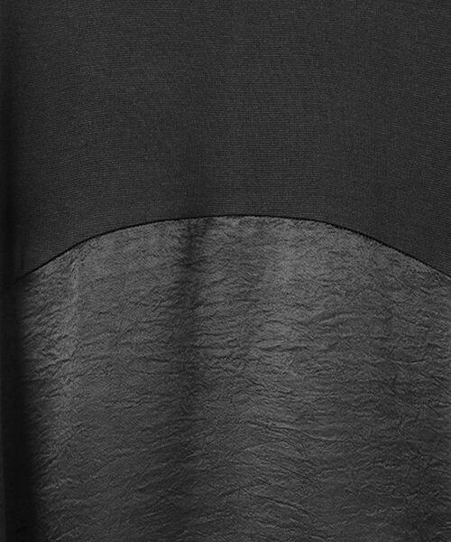 TABASA / タバサ ロング・マキシ丈ワンピース | サテン × カットソー ワンピース | 詳細5