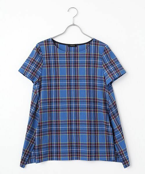 TABASA / タバサ チュニック | タータンチェック 楊柳 チュニック | 詳細16