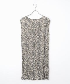 TABASA / タバサ チュニック | レトロフラワー プリント チュニック