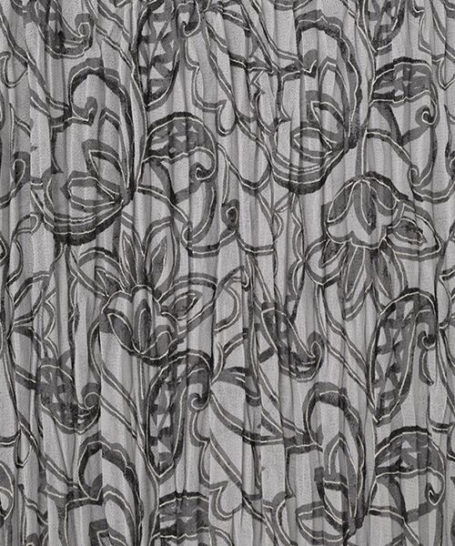 TABASA / タバサ チュニック | レトロフラワー プリント チュニック | 詳細4