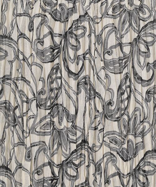 TABASA / タバサ チュニック | レトロフラワー プリント チュニック | 詳細5