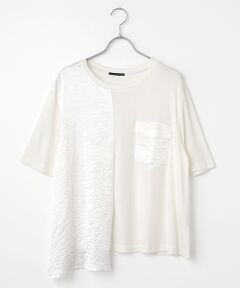 TABASA / タバサ シャツ・ブラウス | サテン × カットソー ブラウス