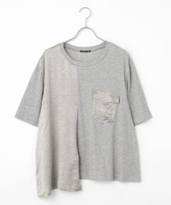 TABASA / タバサ シャツ・ブラウス | サテン × カットソー ブラウス