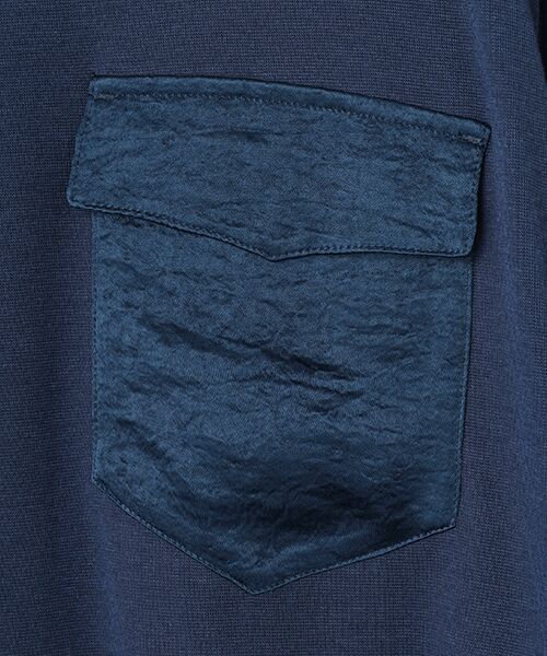 TABASA / タバサ シャツ・ブラウス | サテン × カットソー ブラウス | 詳細7