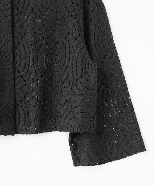 TABASA / タバサ カーディガン・ボレロ | サークル ラッセルレース ボレロ | 詳細3