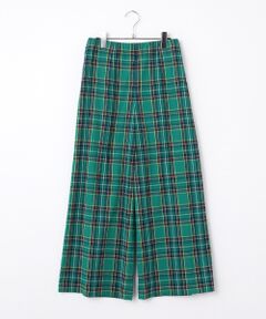 TABASA / タバサ その他パンツ | タータンチェック 楊柳 パンツ