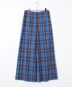 TABASA / タバサ その他パンツ | タータンチェック 楊柳 パンツ