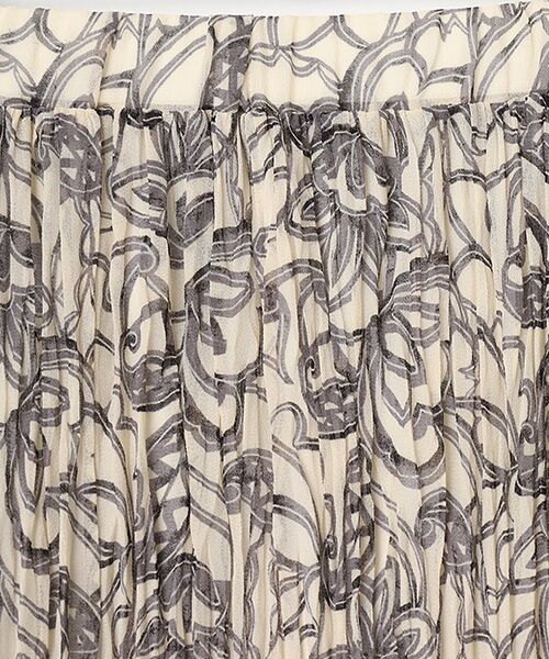 TABASA / タバサ ロング・マキシ丈スカート | レトロフラワー プリント スカート | 詳細3