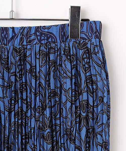 TABASA / タバサ ロング・マキシ丈スカート | レトロフラワー プリント スカート | 詳細3