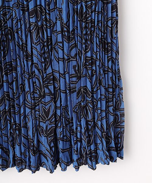 TABASA / タバサ ロング・マキシ丈スカート | レトロフラワー プリント スカート | 詳細4