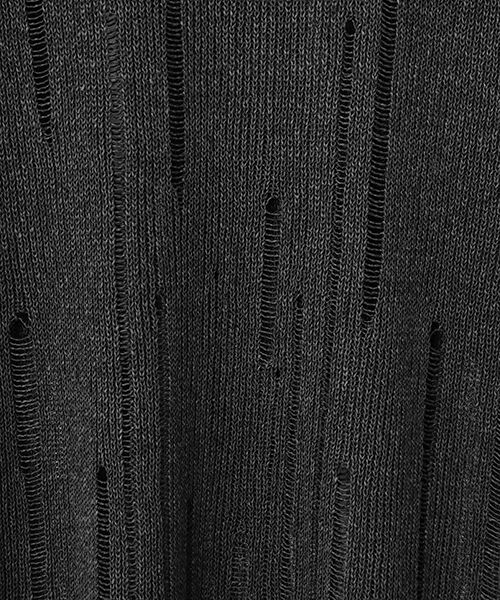 TABASA / タバサ チュニック | ペーパーヤーン 透かし チュニック | 詳細1