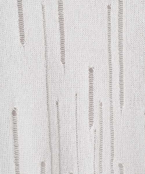 TABASA / タバサ チュニック | ペーパーヤーン 透かし チュニック | 詳細5