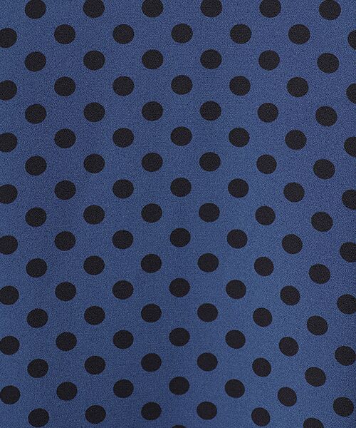 TABASA / タバサ チュニック | 梨地ストレッチ ドットプリント チュニック | 詳細6