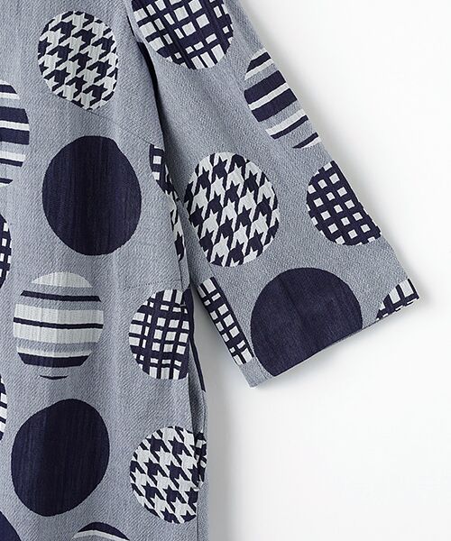 TABASA / タバサ チュニック | 風通 ドット ジャガード チュニック | 詳細3