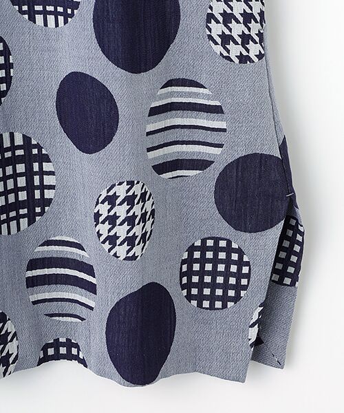 TABASA / タバサ チュニック | 風通 ドット ジャガード チュニック | 詳細4