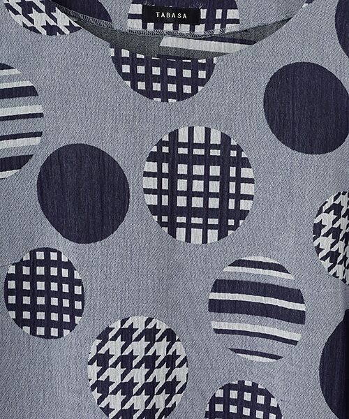 TABASA / タバサ チュニック | 風通 ドット ジャガード チュニック | 詳細5