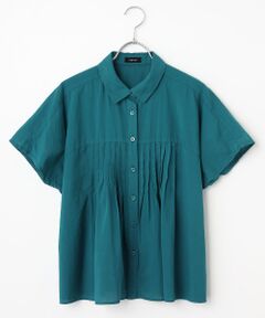 TABASA / タバサ シャツ・ブラウス | ナチュラル タイプライター タック ブラウス