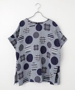 TABASA / タバサ シャツ・ブラウス | 風通 ドット ジャガード ブラウス