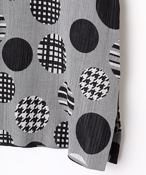 TABASA / タバサ シャツ・ブラウス | 風通 ドット ジャガード ブラウス | 詳細4