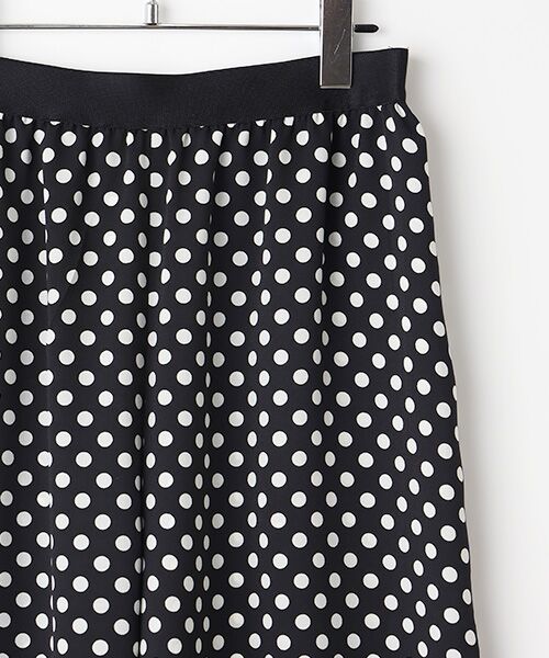 TABASA / タバサ その他パンツ | 梨地ストレッチ ドットプリント パンツ | 詳細2