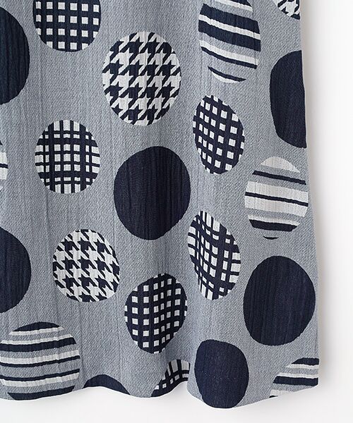 TABASA / タバサ ロング・マキシ丈スカート | 風通 ドット ジャガード スカート | 詳細3