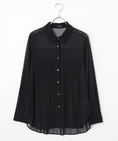 TABASA / タバサ シャツ・ブラウス | ポリエステル チュール シャツブラウス