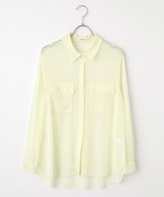 TABASA / タバサ シャツ・ブラウス | ポリエステル チュール シャツブラウス