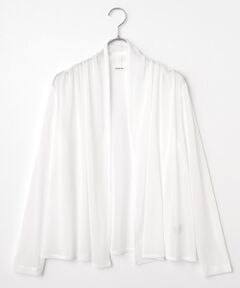 TABASA / タバサ カーディガン・ボレロ | ポリエステル チュール カーディガン