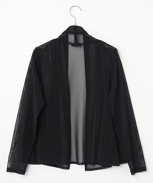 TABASA / タバサ カーディガン・ボレロ | ポリエステル チュール カーディガン | 詳細1
