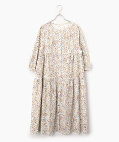 TABASA / タバサ ロング・マキシ丈ワンピース | コットンローン プチフラワー プリント ワンピース