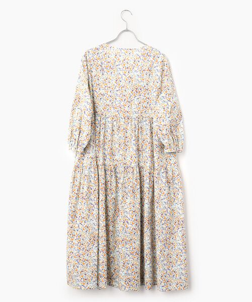 TABASA / タバサ ロング・マキシ丈ワンピース | コットンローン プチフラワー プリント ワンピース | 詳細1