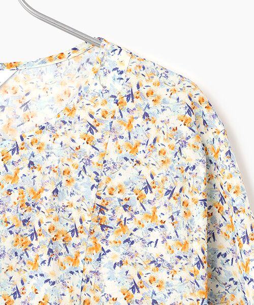 TABASA / タバサ ロング・マキシ丈ワンピース | コットンローン プチフラワー プリント ワンピース | 詳細2