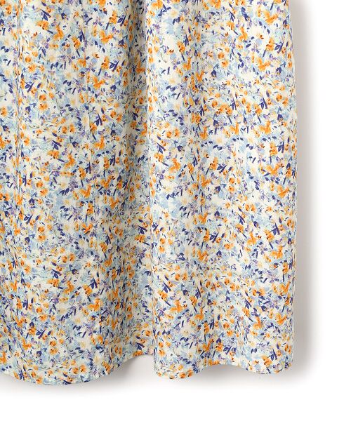 TABASA / タバサ ロング・マキシ丈ワンピース | コットンローン プチフラワー プリント ワンピース | 詳細4