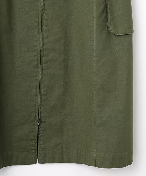 TABASA / タバサ ロング・マキシ丈ワンピース | ミリタリークロス ワンピース | 詳細4