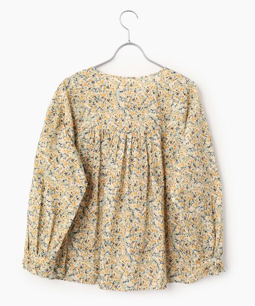 TABASA / タバサ シャツ・ブラウス | コットンローン プチフラワー プリント ブラウス | 詳細1