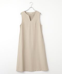 TABASA / タバサ ロング・マキシ丈ワンピース | アルガン ギャバ ジャンパースカート