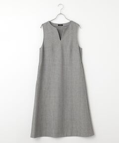 TABASA / タバサ ロング・マキシ丈ワンピース | アルガン ギャバ ジャンパースカート