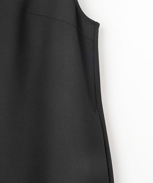 TABASA / タバサ ロング・マキシ丈ワンピース | アルガン ギャバ ジャンパースカート | 詳細4