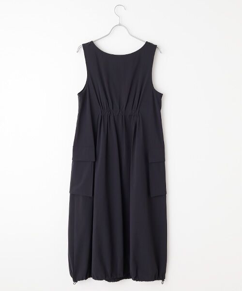 TABASA / タバサ ロング・マキシ丈ワンピース | 撥水 ストレッチタフタ ワンピース | 詳細2