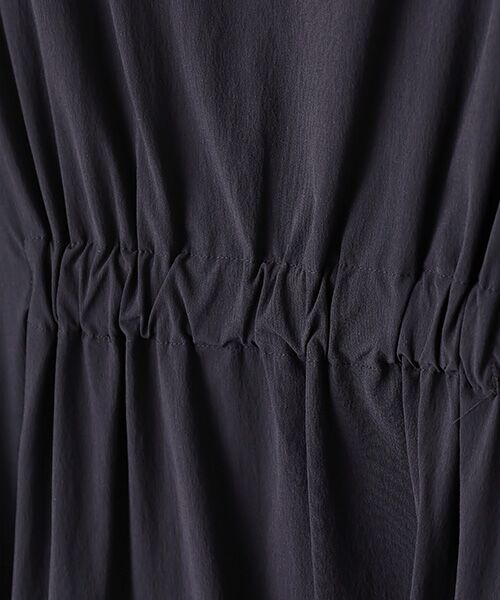 TABASA / タバサ ロング・マキシ丈ワンピース | 撥水 ストレッチタフタ ワンピース | 詳細6