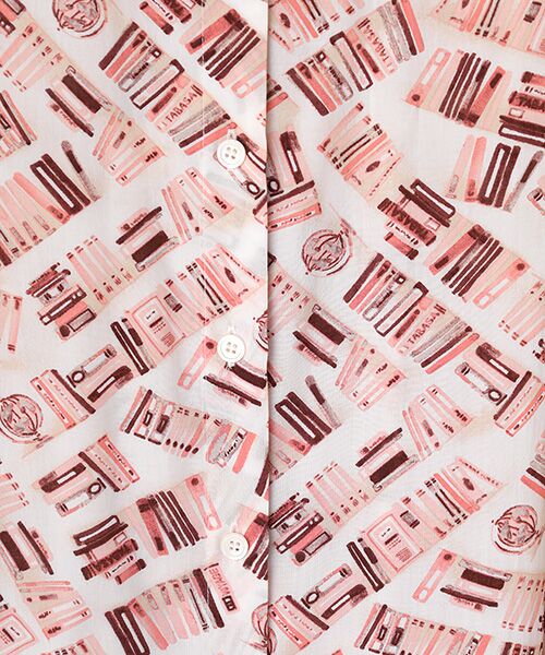 TABASA / タバサ ロング・マキシ丈ワンピース | レーヨンローン ブック プリント ワンピース | 詳細1