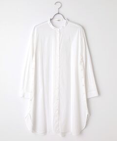 TABASA / タバサ チュニック | リンクルワッシャー ローン ロングチュニック