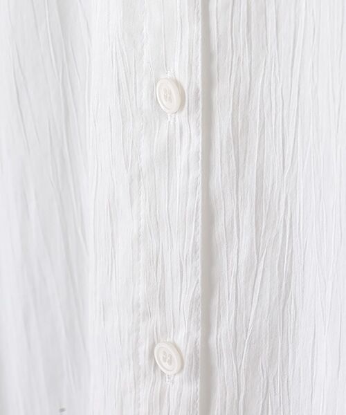 TABASA / タバサ チュニック | リンクルワッシャー ローン ロングチュニック | 詳細1