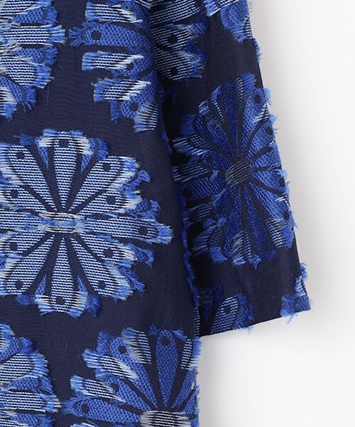 TABASA / タバサ チュニック | モザイクフラワー カットジャガード チュニック | 詳細3