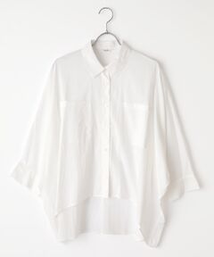 TABASA / タバサ チュニック | リンクルワッシャー ローン シャツ チュニック