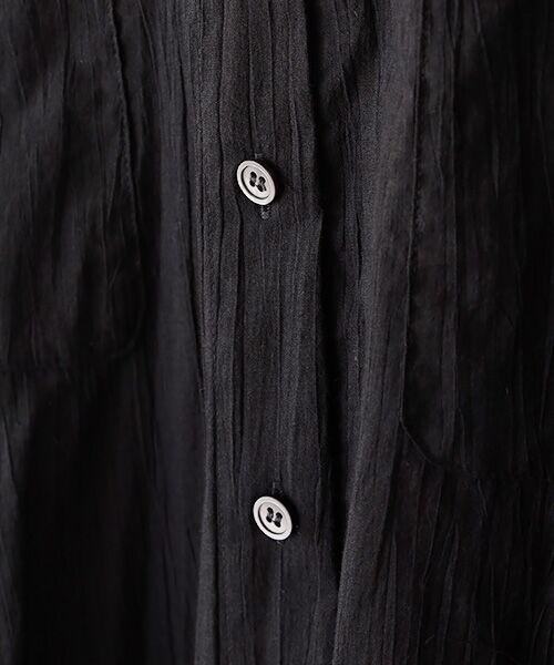 TABASA / タバサ チュニック | リンクルワッシャー ローン シャツ チュニック | 詳細6