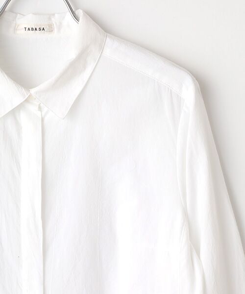 TABASA / タバサ シャツ・ブラウス | コットン ローン ワッシャー ブラウス | 詳細2