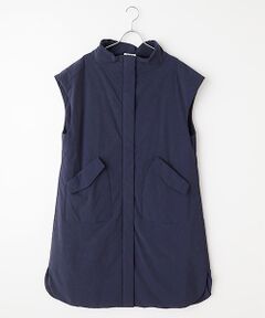 TABASA / タバサ ベスト | 撥水 ストレッチ タフタ 中綿入り ベスト